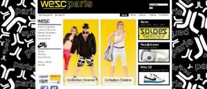 La boutique WeSC Paris lance son site internet !
